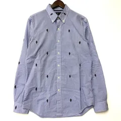 【中古品】RALPH LAUREN ラルフローレン POLO BEAR CHECK LS SHIRT ポロベア チェック ロングスリーブ シャツ 長袖 トップス 【147-260206-kh-10-izu】