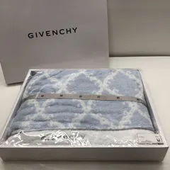 【新品】GIVENCHY バスタオル タオルケット 箱入り 綿100％ ジバンシー SGSF26-0325