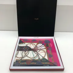 【新品/箱あり】CELINE ハンカチ 2枚入セット 綿100％ ピンク 白 ネイビー SGSF26-0323