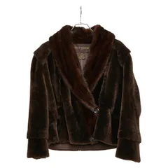 ルイ ヴィトン ジャケット サイズ38 ブラウン 羊革/ミンク レディース LOUIS VUITTON【228-49357】のサムネイル