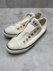 CONVERSE コンバース 1SC419 オールスター LP ウォッシュアウト スリップ OX スニーカー size23.5/ホワイト ■■レディース
