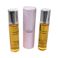 170550 現状品 CHANEL シャネル CHANCE　ツイスト&スプレー　ケース・レフィル3本 4点まとめ売り
