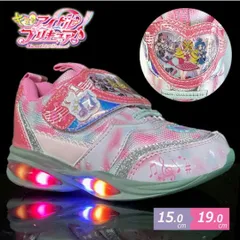 特価 新品 キミとアイドル プリキュア 光る靴 フラッシュ スニーカー 3915 PK