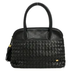 BALLY(バリー) ハンドバッグ - 黒 編み込み レザー