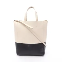 セリーヌ CELINE トートバッグ バーティカル スモール カバ オフホワイト レザー バーティカル カバ スモール レディース Used A