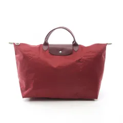ロンシャン Longchamp トートバッグ ル プリアージュ グリーン トラベル L L1624919P98 ポムグラネート キャンバス レザー ル・プリアージュ グリーン L トラベルバッグ