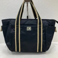 9326 marie claire　マリクレール　ハンドバッグ　 ブラック系　黒　ナイロン　レディース