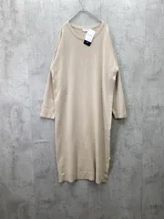 新品 Simplicite サンプリシテ 総針ニット ワンピース sizeF/生成  ◆■レディース