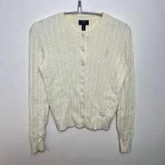 ポロ ラルフローレン ワッフル カーディガン