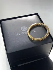 ヴェルサーチ ベルサーチ VERSACE グレカ バングル ロゴ アクセサリー ゴールド メデューサ ss012001のサムネイル