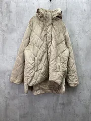 RUIRUE BOUTIQUE ルイルエブティック ライトサーモ キルティング ウォーム パデットコート sizeM/ベージュ ◆■レディース