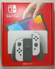 「中古品・店舗印なし」Nintendo Switch 有機ELモデル 本体（ホワイトJoy-Con）4902370548495