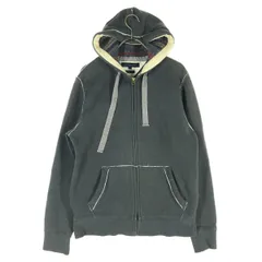 TOMMY HILFIGER トミーヒルフィガー ジップパーカー L グレー RN#77806 メンズ 古着