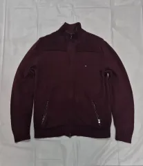 トミーヒルフィガー ニット ジップアップ