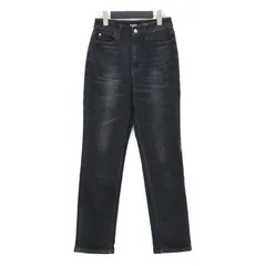 Healthy Denim ヘルシーデニム × Yuko Gomyo パンツ ブラック 黒 サイズ:22(XS) | シトラスハイライズ デニムパンツ | Citrus Highrise | テーパード 5ポケット ストレート【レディース】【中古】