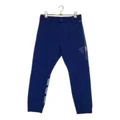 中古 メンズ アディダスゴルフ adidas GOLF ジョガーパンツ 85cm 青 ブルー ダンボールニット