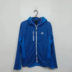 アディダス/メンズ/裏起毛パーカー ジップアップ/サイズ100/Y219