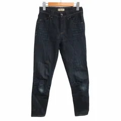 ヤヌーク YANUK RUTH スリムテーパードデニムパンツ 57191060-OWI ストレッチジーンズ インディゴ 22 XS相当 IBO70