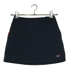 中古 レディース トミーヒルフィガーゴルフ TOMMY HILFIGER GOLF スカート M 紺 ネイビー 裏フリース