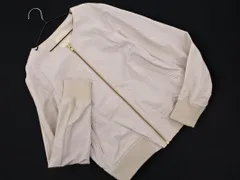 B:MING BEAMS ビームス ジップアップ ブルゾン ジャケット sizeS/ライトグレー ◇■ レディース