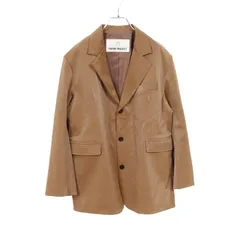 プランクプロジェクト PRANK PROJECT 革ジャン Multi Fabric Faux Leather Jacket ブラウン その他 ジャケット レディース Used B