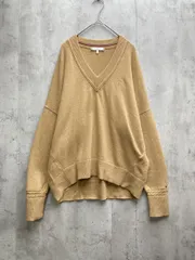 TOMMY HILFIGER トミーヒルフィガー アルパカ混 ニット セーター sizeS/ベージュ ◆■レディース