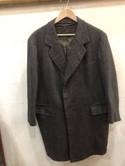 猪俣じゅん様専用 訳アリ】ETRO100％ウールコート ストライプ柄裏地