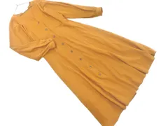 KBF ケービーエフ アーバンリサーチ ロング シャツ ワンピース sizeONE/マスタード ◇■ レディース