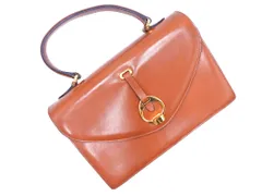 Kitamura キタムラ レザー ハンド バッグ キャメル ■■ レディース