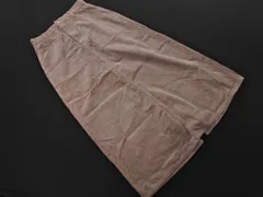 AS KNOW AS アズノゥアズ コーデュロイ ロング タイト スカート ラベンダー ◇■ レディース