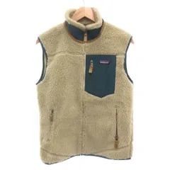 パタゴニア Patagonia クラシックレトロX ベスト フリースベスト ロゴ S ベージュ系 グリーン系 23048 ■GY18 /TZ