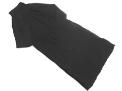 NATURAL BEAUTY BASIC ナチュラルビューティーベーシック ウール混 ニット ワンピース sizeM/黒 ◇■ レディース