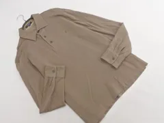BURBERRY バーバリー LONDON 長袖 ポロシャツ sizeLL/モカ ◇■ メンズ