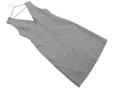 NATURAL BEAUTY BASIC ナチュラルビューティーベーシック ウール混 ワンピース ジャンパー スカート sizeS/グレー ◇■ レディース