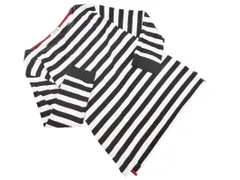 GLOBAL WORK グローバルワーク ボーダー カットソー sizeL/白ｘ黒 ◇■ レディース