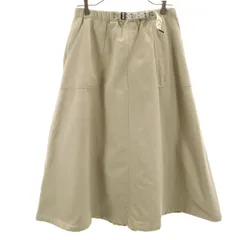 Columbia コロンビア ロング丈 シカゴアベニューオムニヒート フレアスカート S ベージュ アウトドア レディース 古着