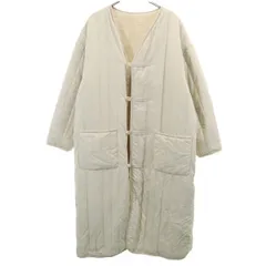 FREAK'S STORE フリークスストア キルティングコート FREE ベージュ 裏ボア レディース 古着