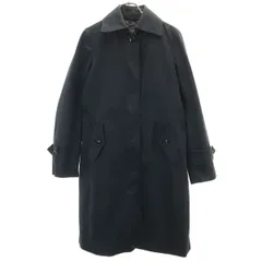 UNITED ARROWS ユナイテッドアローズ ライナー付き ステンカラーコート 38 ネイビー レディース 古着