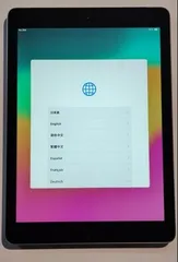 【美品】 iPad 第6世代 バッテリー76％ スペースグレイ　★PAD-556