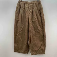 studio CLIP スタディオクリップ レディース その他パンツ  コーデュロイ ワイドパンツ ウエストゴム サイズM ライトブラウン