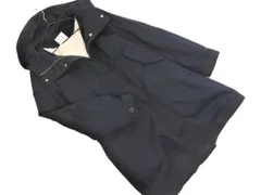 KUMIKYOKU 組曲 中綿ライナー付き フーディー コート sizeS2/紺 ◇■ レディース