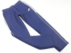 adidas アディダス トラック パンツ sizeS/紺 ◇■ レディース