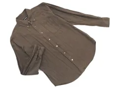 green label relaxing グリーンレーベルリラクシング ユナイテッドアローズ ボタンダウン シャツ sizeM/茶 ◇■ メンズ