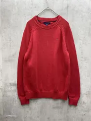 TOMMY HILFIGER トミーヒルフィガー ジュニア ニット セーター sizeL/G(12-14)/赤 ◆■レディース