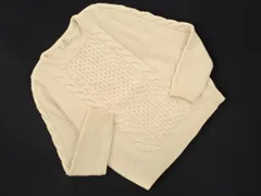 BEAUTY & YOUTH ビューティ&ユース ユナイテッドアローズ ウール混 ケーブル編み ニット セーター アイボリー ◇■ レディース