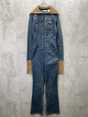 新品 JLO by JENINIFER LOPEZ ジェイロー バイ ジェニファー・ロペス オーバーオール sizeS/青 ■■レディース