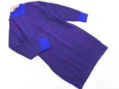 UNIQLO JW ANDERSON ユニクロ JWアンダーソン ニット ワンピース sizeS/青 ◇■ レディース