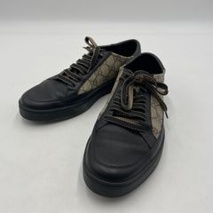 GUCCI GGスプリーム スニーカー ネイビー - メルカリ
