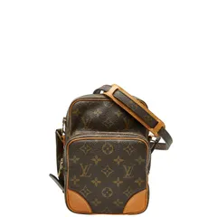 ルイ ヴィトン モノグラム アマゾン 斜め掛け ショルダーバッグ M45236 ブラウン PVC レザー レディース LOUIS VUITTON【1-0242694】