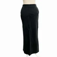 ロペピクニック ROPE Picnic 近年モデル ニット ロングスカート ウエストゴム 黒 ブラック 40 約M-L